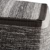 Naya - Cube Pouf - Patterned Grey Melange