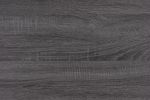 SOLUTO GREY AND BLACK TWIN BED