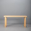 43.3 Inch Solid Wood Console Table for Entryway, Sofa Table Narrow Entryway Table for Hallway, Behind The Couch, Living Room, Foyer, Wood Color
