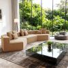 Extra Large Modular Compressed Sofa, 181.10 × 78.15 × 26.18-inch Oversized Sectional Couch, Vacuum Packed for Easy Shipping