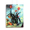 Still Life vase with Tulips by Cezanne Canvas Print or Poster